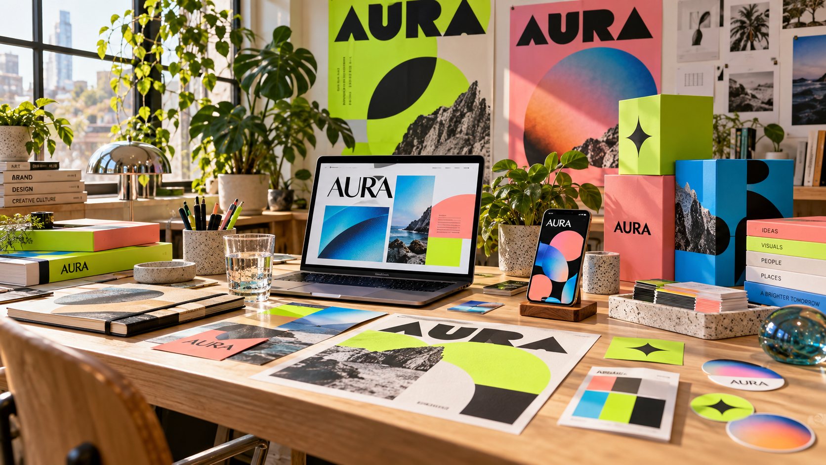 Bitree Creative Studio Desktop Mockup Showcase